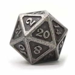 Other Die Hard Dice Metal Mythica Dark Silver Dire D20