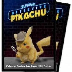 Other Ultra Pro Standard Card Game Sleeves 65ct Pokemon Detective Pikachu (15201)