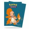 Common Ground Games Ultra Pro 65ct Standard Size Card Sleeves Pokemon TCG Charmander (15707)