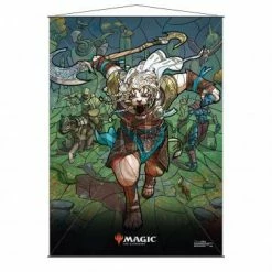 Other Ultra Pro Wall Scroll MtG Stained Glass Ajani (18175)