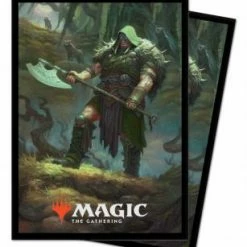 Other Ultra Pro Standard Card Game Sleeves 100ct Magic The Gathering Throne Of Eldraine Garruk, Cursed Huntsman (18183)