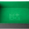 Other Metallic Dice Games Green Velvet Leather Folding Dice Tray