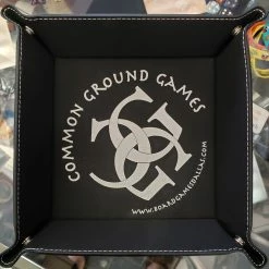 Other Common Ground Games Snap Dice Tray Black