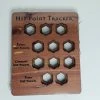 Other 5e Hardwood Hit Point Tracker - Walnut Wood