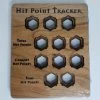 Other Role Playing Games 5e Hardwood Hit Point Tracker - Maple Wood