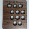 Other 5e Hardwood Hit Point Tracker - Ceder Wood
