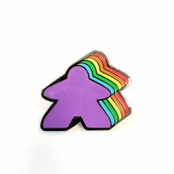 Other Pins: Meeple Retro Pride