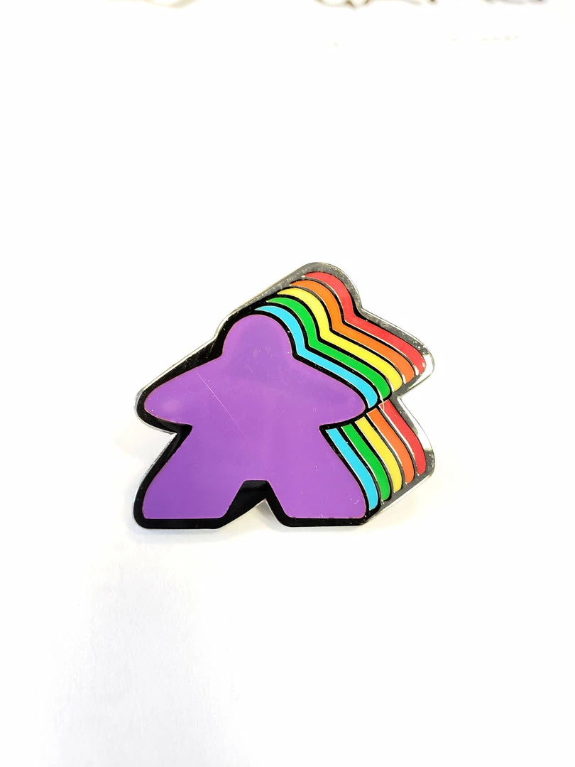 Other Pins: Meeple Retro Pride