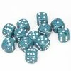Other Chessex 16mm Speckled Sea 12ct D6 Set (25716) Dice