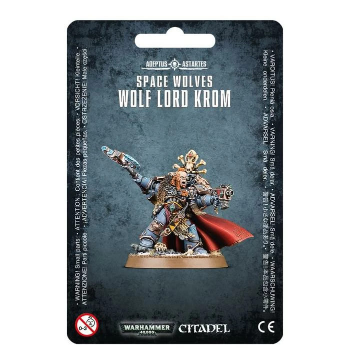 Common Ground Games Warhammer 40,000 Space Wolves Wolf Lord Krom