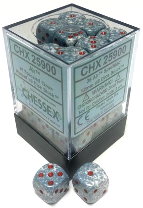 Other Chessex 12mm Speckled Air 36ct D6 Set (25900)