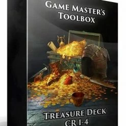 Other Role Playing Games Game Master's Toolbox: Treasure Deck CR 1-4