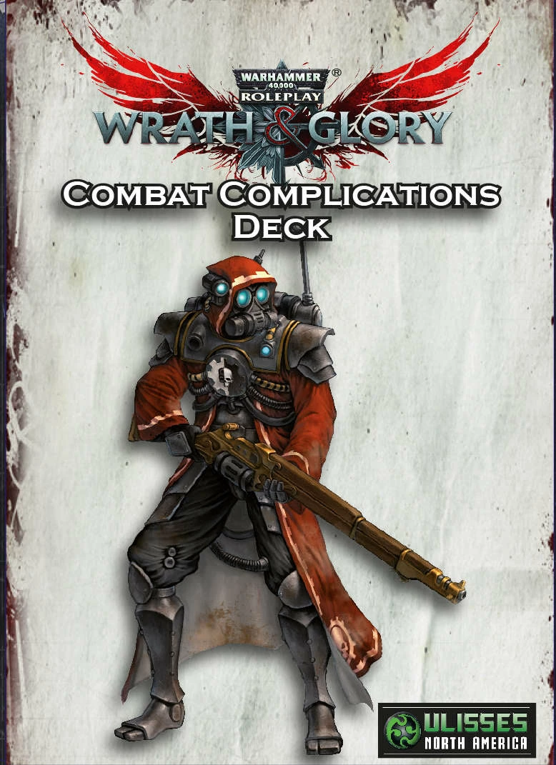 Other Role Playing Games Warhammer 40,000 Wrath & Glory RPG Combat Complications Deck