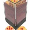 Other Dice Chessex 16mm Festive Sunburst/Red 12ct D6 Set (27653)