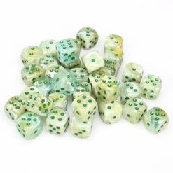Other Chessex 12mm Marble Green/Dark Green 36ct D6 Set (27809)
