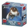 Common Ground Games Super 3D Junior 63pc Puzzle Underwater Dogs 2 Puzzles
