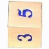 Other Dice Easy Roller Rose Gold Electric Blue Single D6