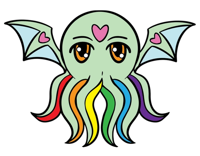 Common Ground Games Dice Pridethulhu Pin Rainbow