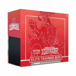 Common Ground Games Pokemon TCG Sword & Shield Battle Styles Elite Trainer Box Red