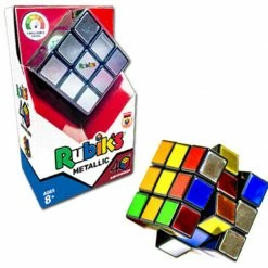 Other Rubik's Cube: Metallic 40th Anniversary 3x3 Ages 8 And Under