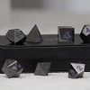 Other Easy Roller Metal Gunmetal Purple 7ct Polyhedral Set