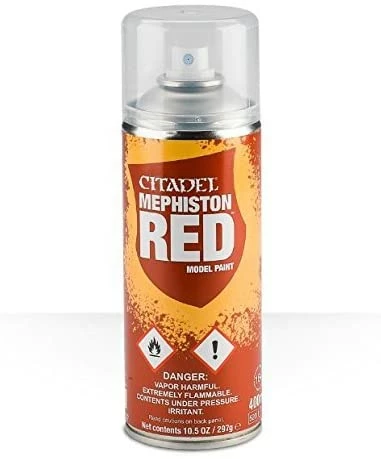 Other Paints Citadel Spray Mephiston Red