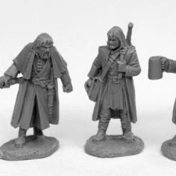 Other Reaper Miniatures Bones Black Dreadmere Mercencaries (44016) Reaper Bones Black