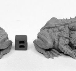 Other Reaper Miniatures Bones Black Giant Frogs 2ct (44024)