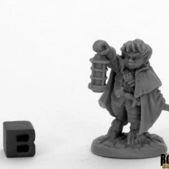 Other Reaper Miniatures Bones Black Bergamot, Halfling Scout (44037) Reaper Bones Black