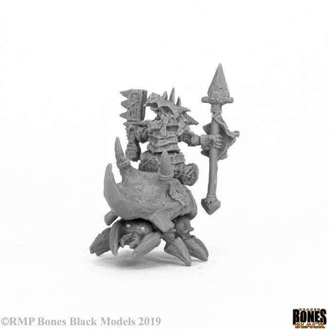 Other Reaper Miniatures Bones Black Bloodstone Gnome Cavalry (44055) Reaper Bones Black