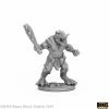 Other Reaper Bones Black Reaper Miniatures Bones Black Blacktooth Savage (44063)