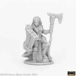 Other Reaper Miniatures Bones Black Jade Fire Chieftain (44088)