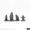 Other Reaper Miniatures Bones Black Penguin Attack Pack (4) (44104)