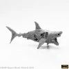 Other Reaper Miniatures Bones Black Zombie Shark (44112)