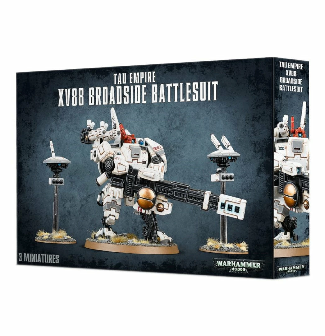 Other Warhammer 40,000 T'au Empire XV88 Broadside Battlesuit Miniatures