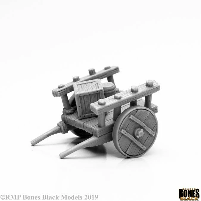Other Reaper Miniatures Bones Black Cart (44140) Reaper Bones Black