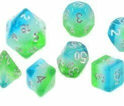 Other Sirius Dice Blue Hawaiian 7ct Polyhedral Set