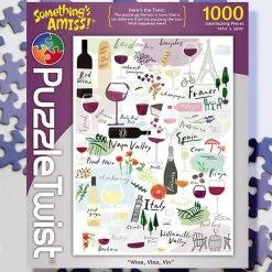 Other Puzzles Wine, Vino, Vin 1000ct Puzzle