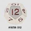 Other Dice Koplow Single Metal D12 Die