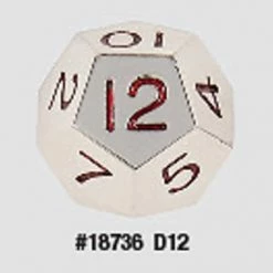 Other Dice Koplow Single Metal D12 Die