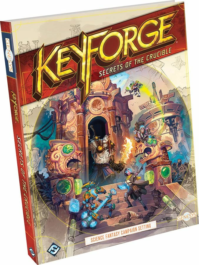Other Genesys RPG: Keyforge Secrets Of The Crucible Role Playing Games