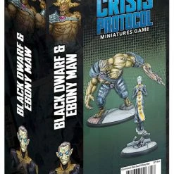 Other Miniatures Marvel Crisis Protocol - Black Dwarf And Ebony Maw