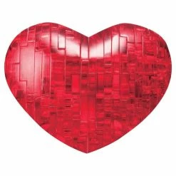 Other Puzzles 3D Crystal Puzzle: Heart Red