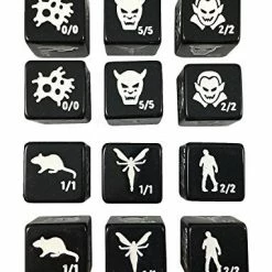 Other Monster Rocks Token Dice D6 Set