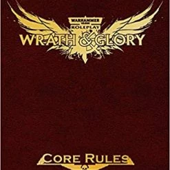Other Role Playing Games Warhammer 40,000 Wrath & Glory RPG Core Rules Limited Edition Red Leatherette Cover