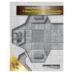 Other Gaming Paper Advanced Mega Dungeon 2 - Lost Catacombs Role Playing Games