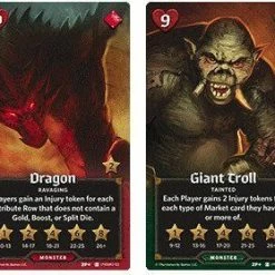 Other Board Games Roll Player: Lenticular Monster Cards Upgrade