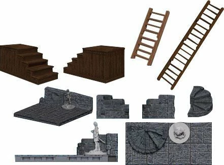 Other Warlock Tiles: Stairs & Ladders Role Playing Games
