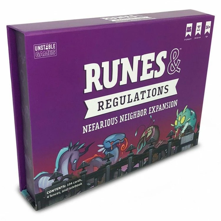 Other Runes & Regulations: Nefarious Neighbor Expansion Card Games