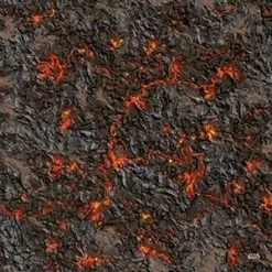 Other Star Wars: Legion Sullust Gamemat